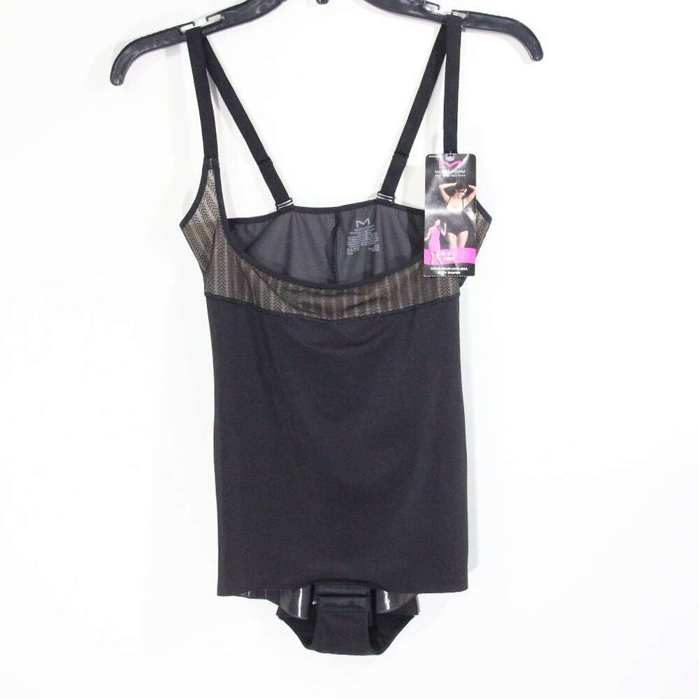 Maidenform Shapewear New Women Firm Support Body Shaper Medium Open Bust